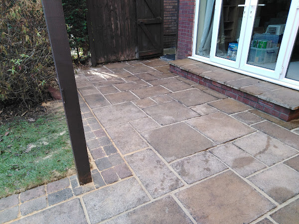Patio restorations for Chester.